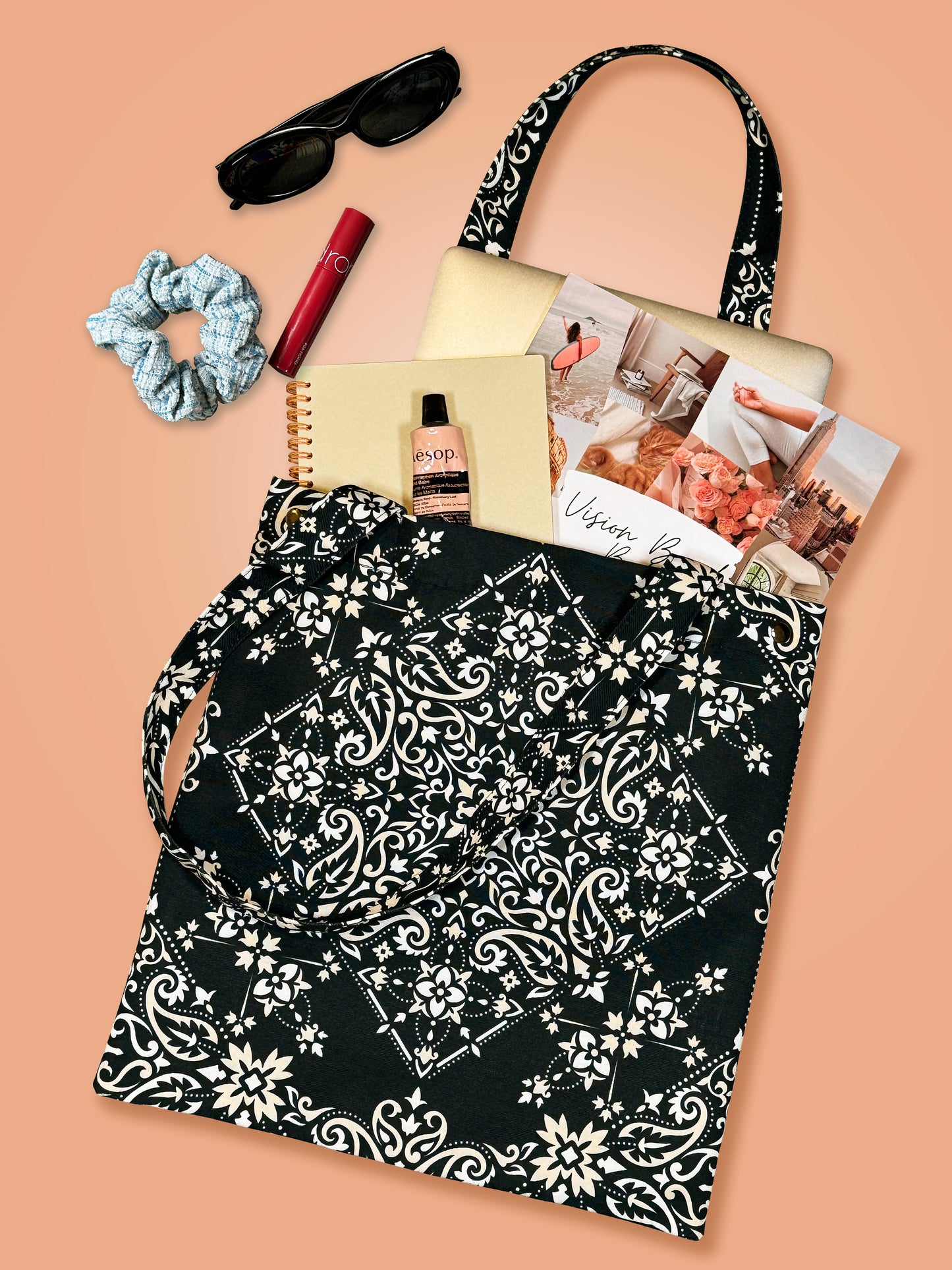 Boho Tote Bag - Paisley