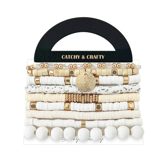 Bracelet Heishi - Naturel Multi 02