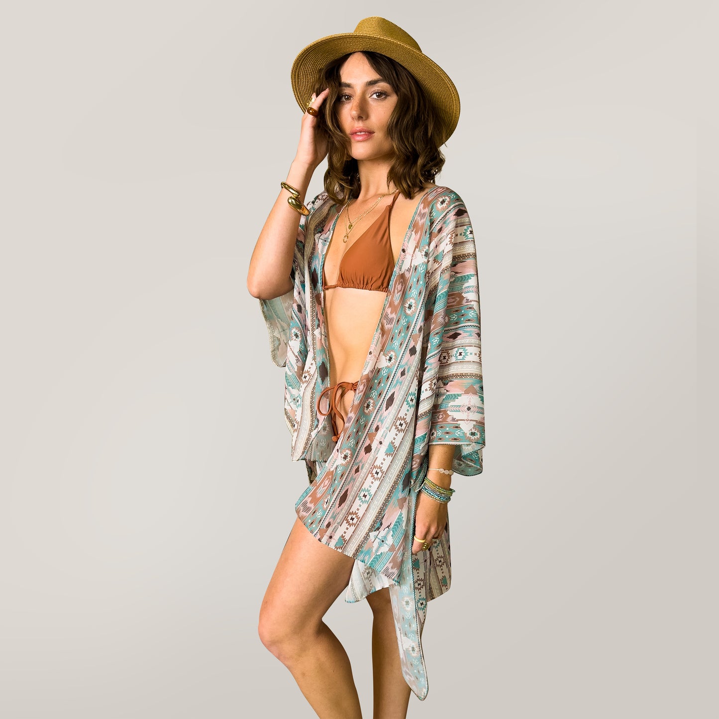 Kimono bohème - Aztèque occidental