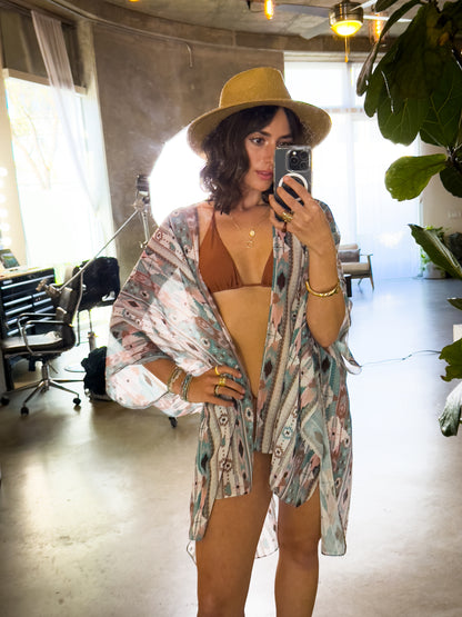 Kimono bohème - Aztèque occidental